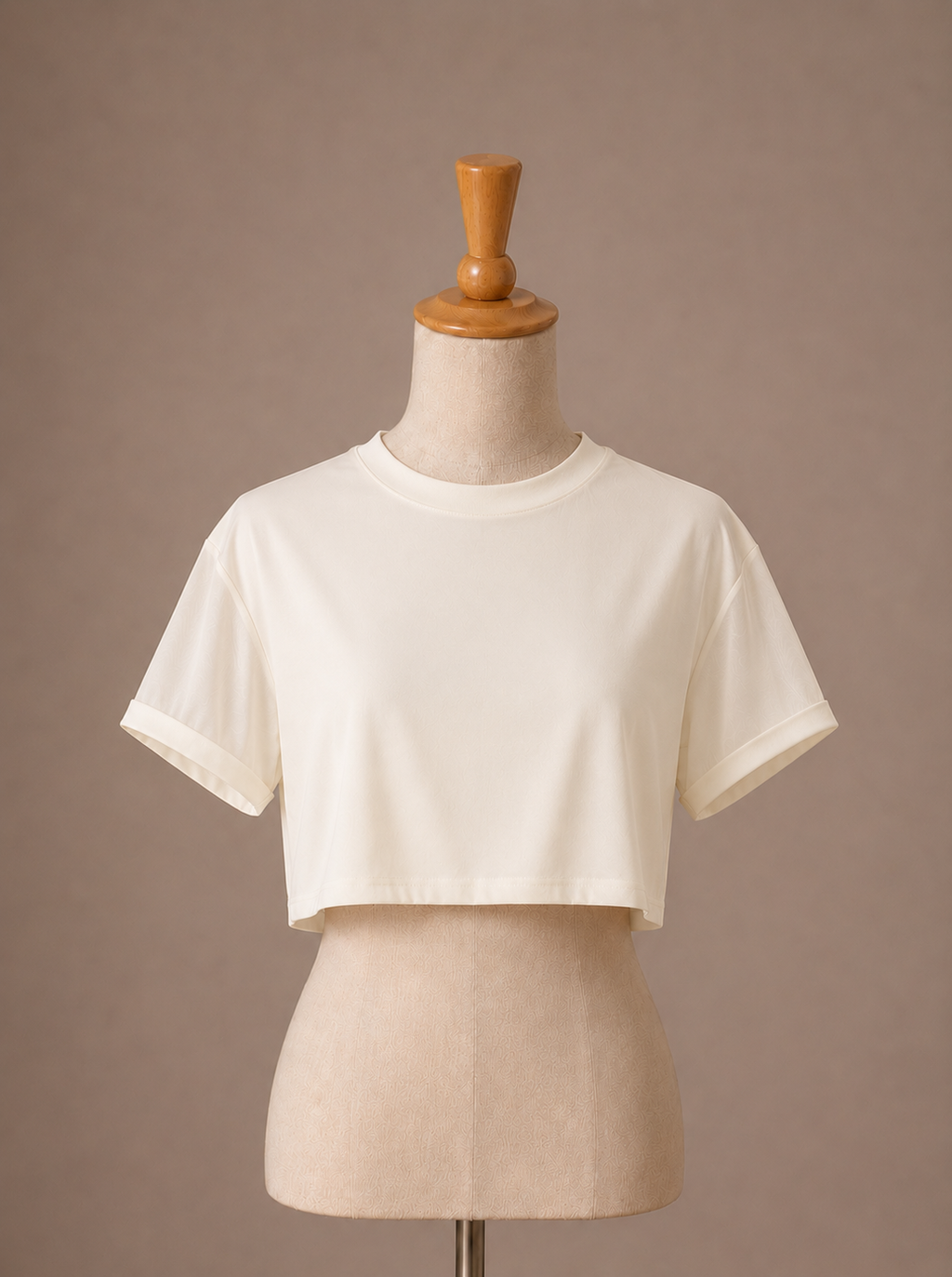 T-shirt crop top