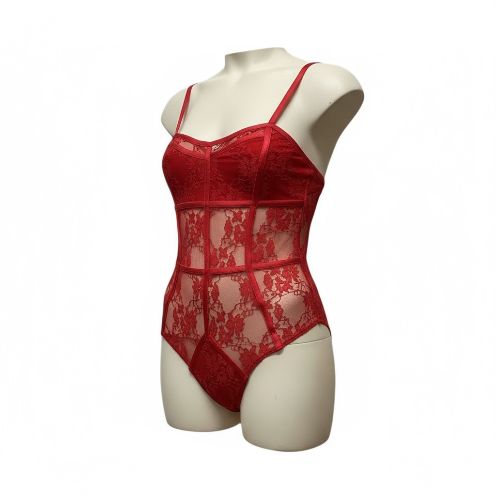 Body corset encaje